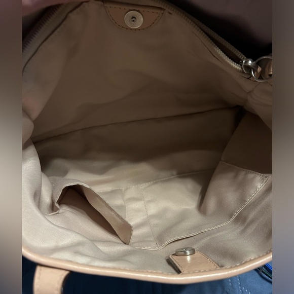 AUTHENTIC COACH SIGNATURE STRIPE PYTHON STRIPE CARRYALL. - Picture 10 of 14